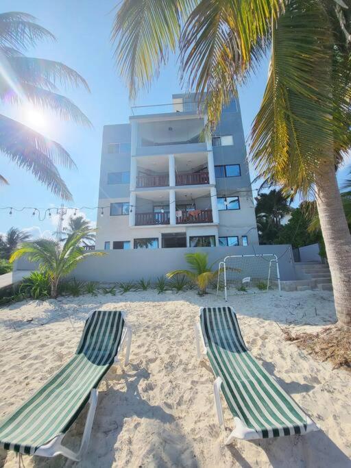 2 Rooms Apartment With Private Beach In Puerto Juarez แคนคูน ภายนอก รูปภาพ